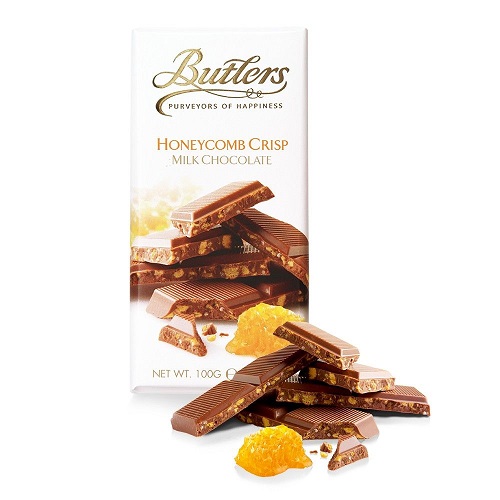 BUTLERS BAR MILK HONEYCOMB CRISP