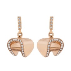 AIGNER EROSE HEART EARRINGS