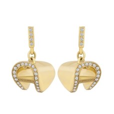 AIGNER EROSE EARRING GOLD COLOR