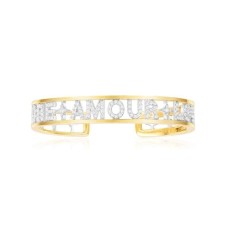 AMORE AMOUR LOVE OPEN CUFF