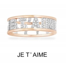 JE T'AIME RING