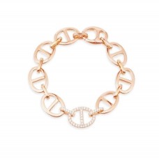 CHAÃŽNE MAILLE MARINE BRACELET - PINK