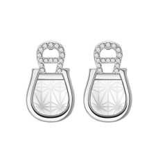 AIGNER EARRINGS(Silvar)