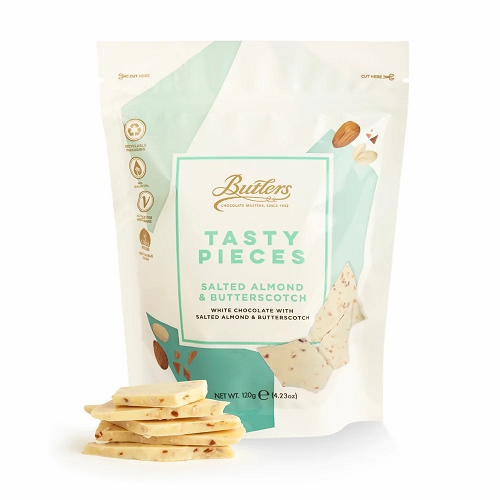 BUTLERS TASTY PIECES - SALTED ALMOND & BUTTERSCOTCH