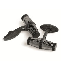 MONTEGRAPPA TIME GEAR CUFFLINKS