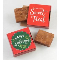 Happy Holidays Brownie Card