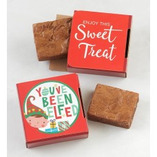 You’ve Been Elfed Brownie Card