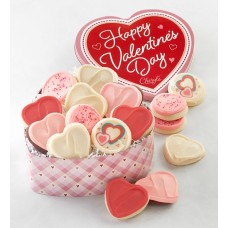 Valentine Gift Tin - Buttercream-Frosted Sugar Assortment