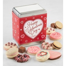 Happy Valentine's Day Treats & Cookies Gift Tin