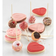 Valentine Cake Pops & Cookies