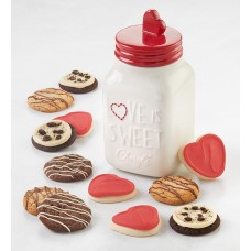 Ceramic Keepsake Gift Canister & Cookies