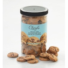 Snack Size Crunchy Chocolate Chip Cookie Canister
