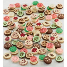 BOW GIFT BOX - 200 FROSTED COOKIES