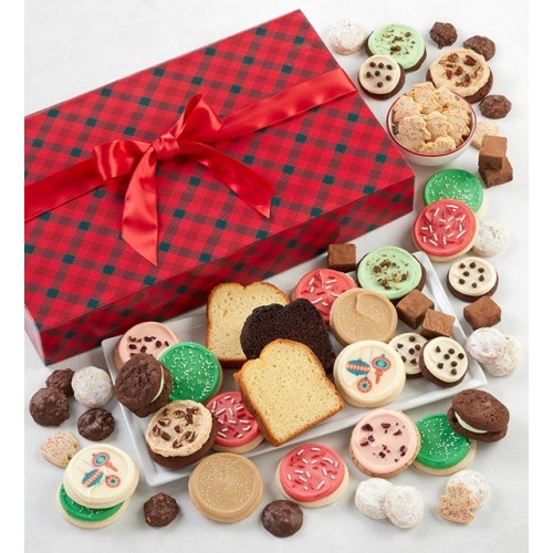Traditional Plaid Bakery Assortment - Large