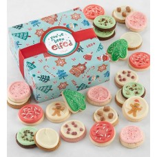 YOU’VE BEEN ELFED FROSTED COOKIE BOX -24