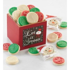 Let it Snow Frosted Cutout Cookie Crate
