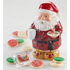 Collector’s Edition Bedtime Santa Cookie Jar