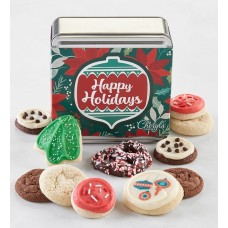 Happy Holidays Mini Treats Gift Tin