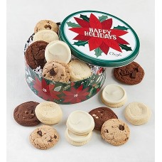 Vegan Traditional Happy Holidays Gift Tin