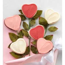 Cookie Flowers® - 6 Long-stem Buttercream-Frosted Sugar Cookies