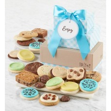 Classic Gift Tower with Message Tag - Enjoy