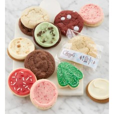 BOW GIFT BOX - 200 CLASSIC HOLIDAY COOKIES