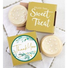 Sparkling Thank You Cookie Card
