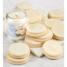 Buttercream Frosted Candle & Cookies