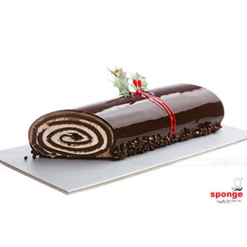 Modern Yule Log -  Large