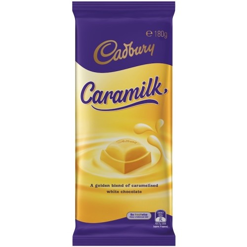 Cadbury Caramilk Chocolate Block 180g