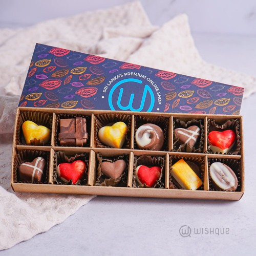 Signature Swiss Pralines Chocolate Collection 12 Pcs
