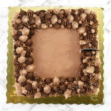 Shades Of Chocolate Buttercream Cake