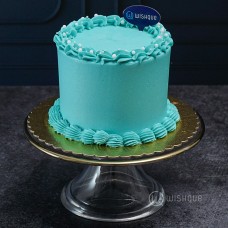 Cyan Mini Buttercream Ribbon Cake