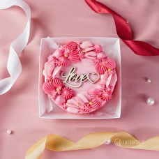 Love Bento Ribbon Cake
