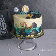 Love You Dad Chocolate Cake