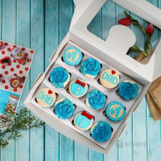 Love You Dad Cupcake Pack (6 pack)