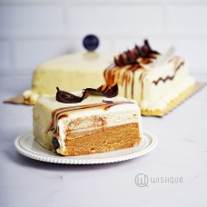 White Chocolate Fudge Dessert Cake