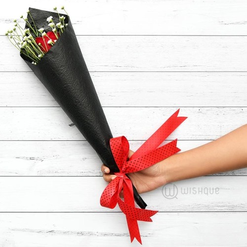 Single Rose Arrangement