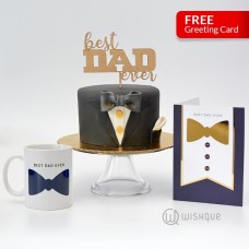 He's The Best Dad 3 Pcs Gift Set