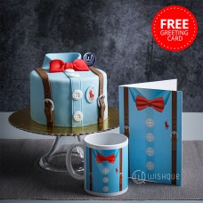Ralph Lauren Cake & Printed Mug Gift Set