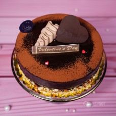 Swiss Chocolate Hazelnut Praline Mousse Cake
