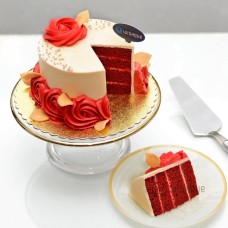 Red Rose Creamecheese Redvelvet Mini Cake