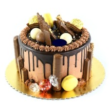 Lindt Celebration Chocolate Drip Messy Cake