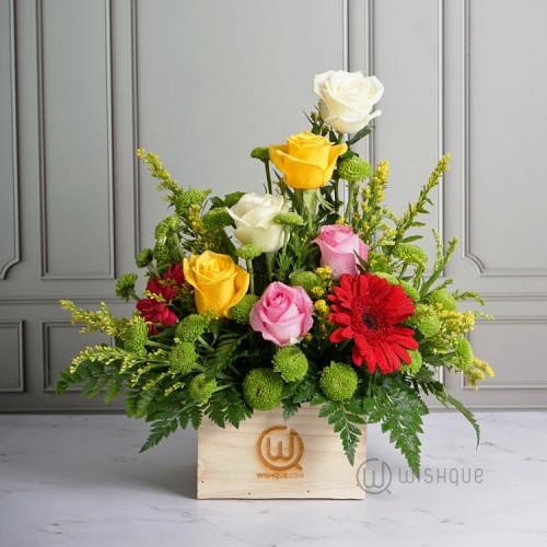Spring Garden Flower Box