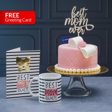Best Mom Ever Cake And Mug Gift Set