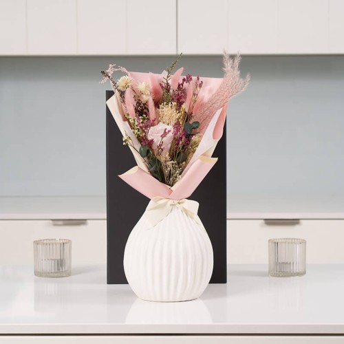 Pink Everblooms Bouquet Gift