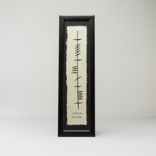 Ogham Ancient Irish Writing 