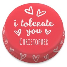 i tolerate you cake (small party cake(serves 10-12)) i tolerate you cake (small party cake(serves 10-12))