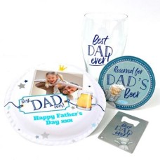 best dad ever gift set (large cake set (c) serves 45)