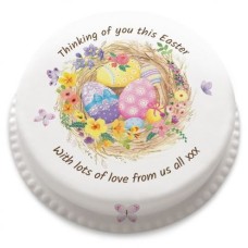 easter egg nest cake (Large (serves 40-55))